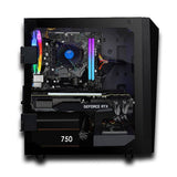 CLX SET Gaming Desktop - Intel Coe i5 10400F 2.9GHz 6-Core Processor, 16GB DDR4 Memory, GeForce RTX 3060 Ti 8GB GDDR6 Graphics, 240GB SSD, 2TB HDD, WiFi, Windows 11 Home 64-bit