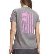 Under Armour Womens UA Freedom Flag Short Sleeve T-Shirt