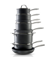 GraniteStone Pro 13-Piece Hard Anodized Cookware Set
