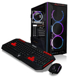 CLX SET Gaming Desktop - AMD Ryzen 9 5900X - 32GB Memory - Radeon RX 6700 XT - 500GB NVMe M.2 SSD + 4TB HDD