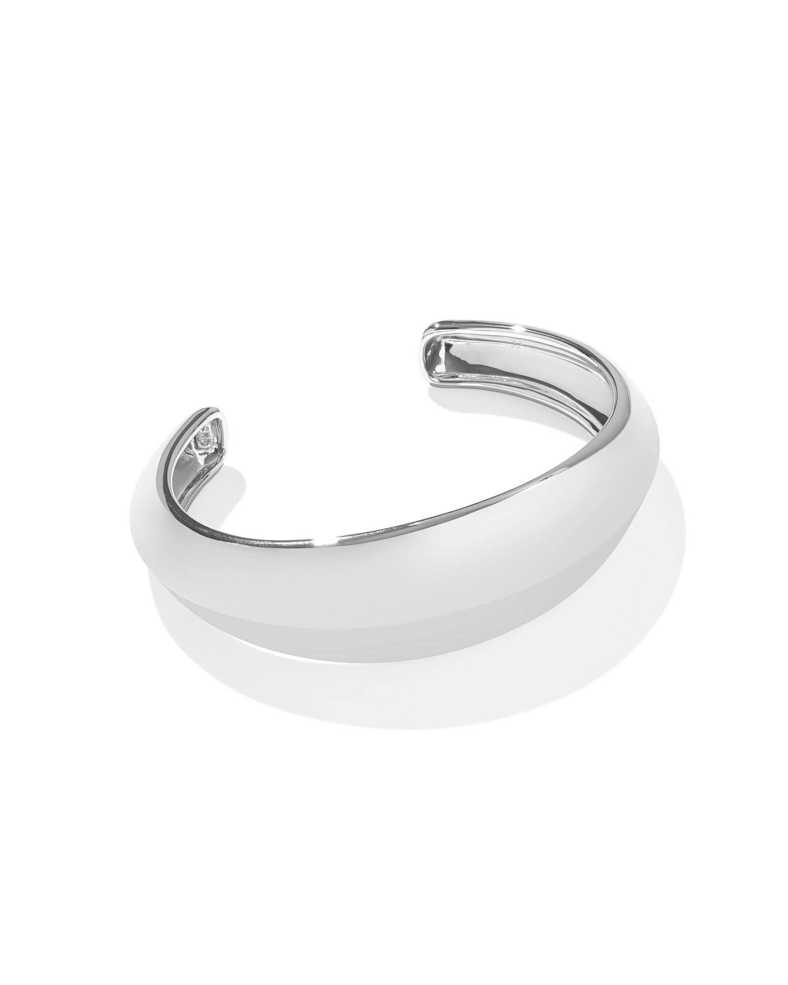 Kendra Scott Kaia Cuff Bracelet - Silver-Plated