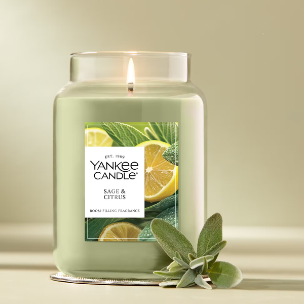 Yankee Candle Original Large Jar Candle - Sage & Citrus