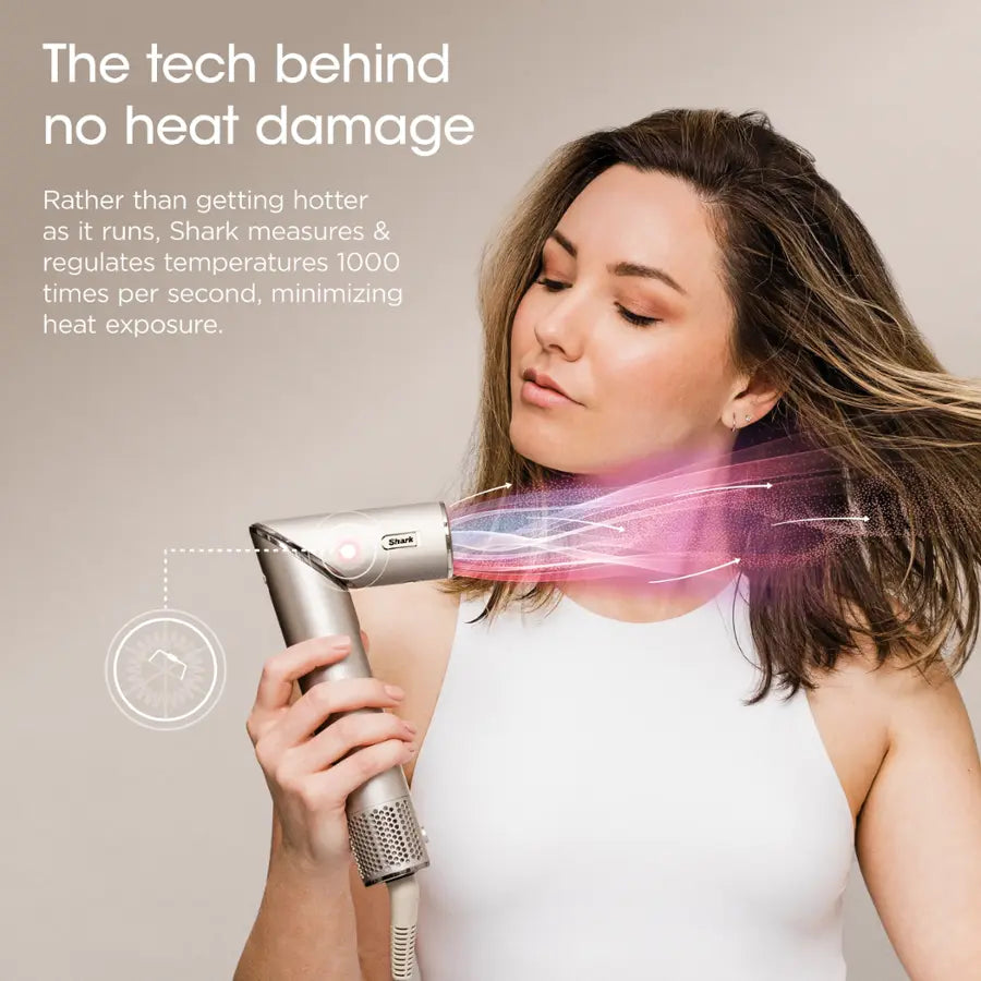 Shark FlexStyle Air Styling & Drying System Powerful Hair Blow Dryer and Multi-Styler