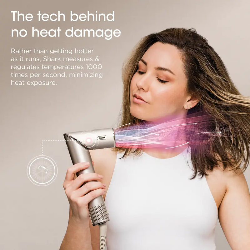Shark FlexStyle Air Styling & Drying System Powerful Hair Blow Dryer and Multi-Styler