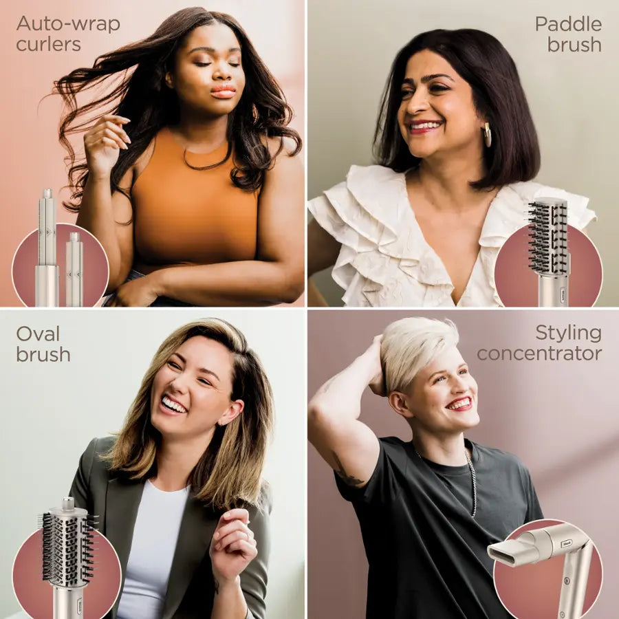 Shark FlexStyle Air Styling & Drying System Powerful Hair Blow Dryer and Multi-Styler