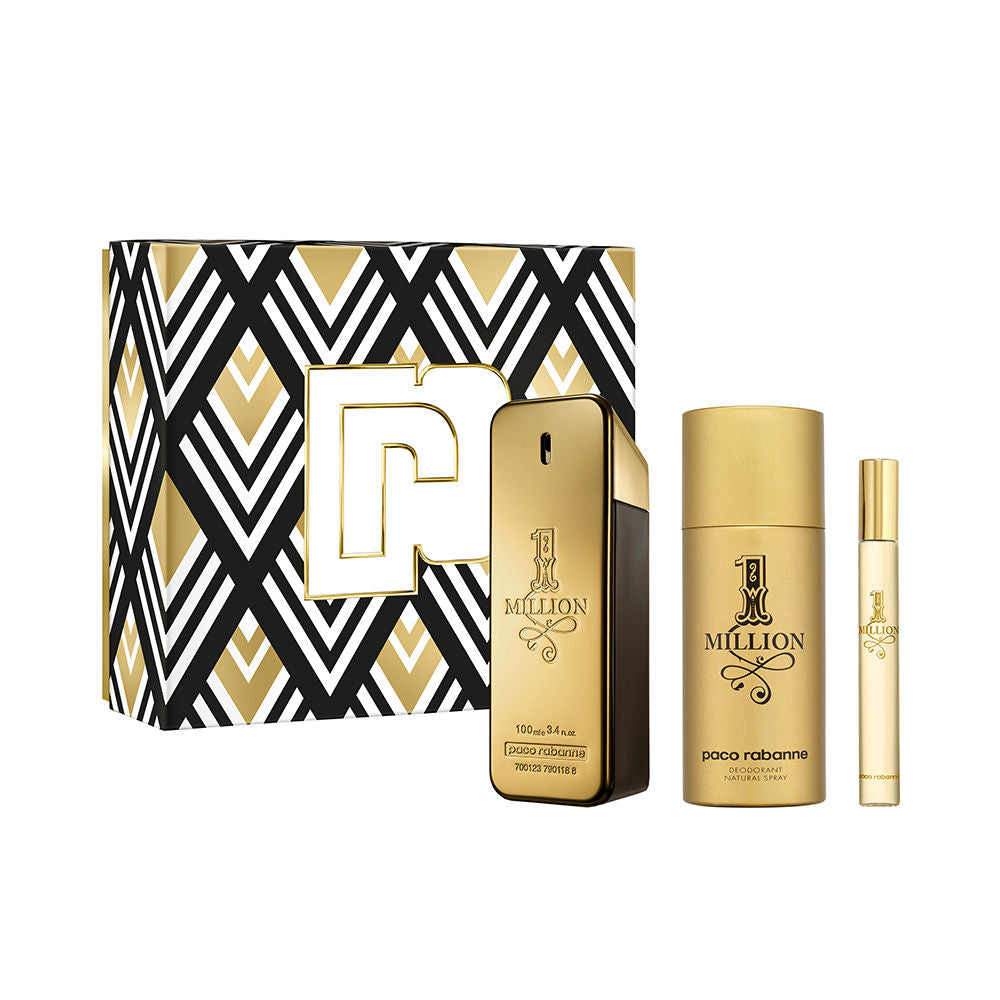 Paco Rabanne 1 Million Eau de Toilette 3-Piece Gift Set
