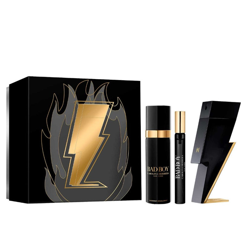 Carolina Herrera Bad Boy Eau de Toilette 3-Piece Gift Set