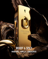 Rabanne Million Gold Elixir Parfum Intense Spray - 3.4 oz.