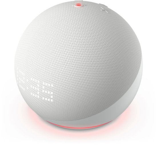 Amazon Echo Dot 5th Gen Smart Speaker with Clock and Alexa