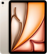Apple - 11-inch iPad Air M2 Chip Built for Apple Intelligence Wi-Fi + Cellular 1TB - Starlight