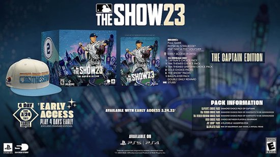 Sony PlayStation 4/5 MLB The Show 23: The Captain Edition Game