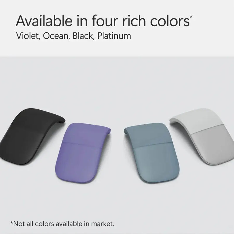Microsoft Surface Wireless Arc Bluetooth BlueTrack Ambidextrous Mouse