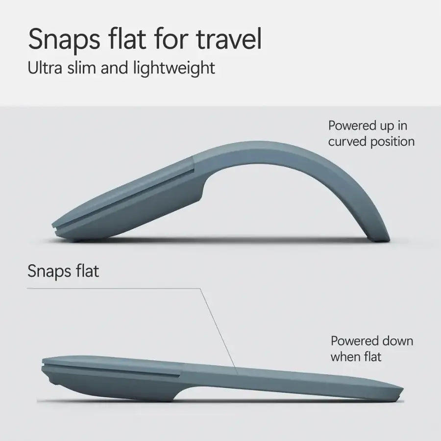 Microsoft Surface Wireless Arc Bluetooth BlueTrack Ambidextrous Mouse