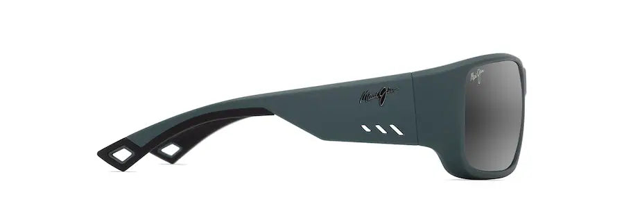 Maui Jim Keha Matte Dark Military Green Frame - Neutral Grey Lens - Polarized Sunglasses
