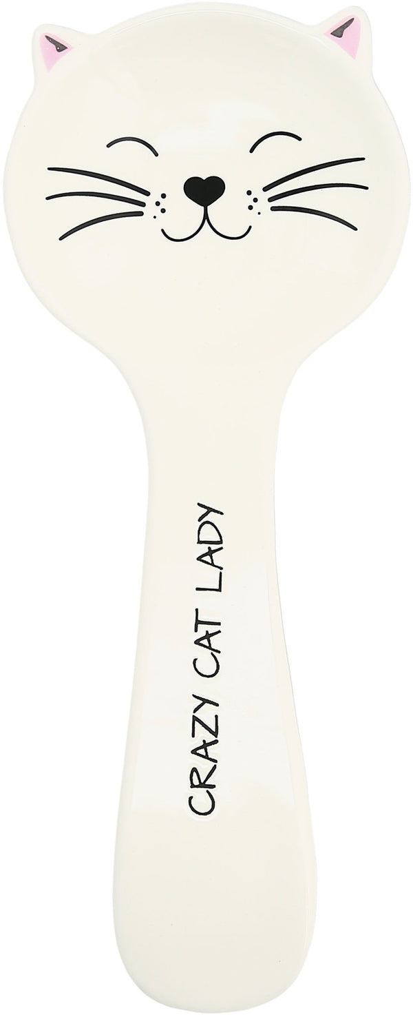 Pavilion Crazy Cat Lady 10" Spoon Rest