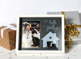 Pavilion Cat Goodbye 9.5" x 7.5" Shadow Box Frame