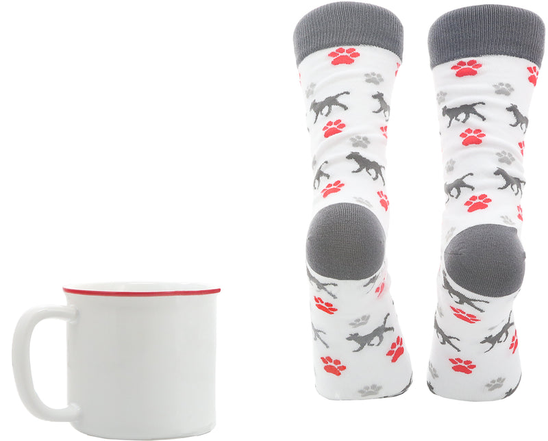 Pavilion My Dog 18 oz Mug & Crew Socks