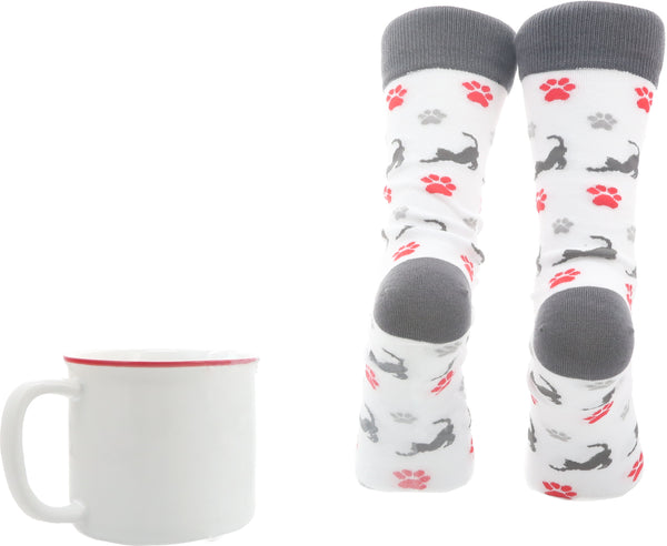 Pavilion My Cat 18 oz Mug & Crew Socks