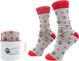 Pavilion Cat Person 18 oz Mug & Crew Socks