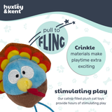 Huxley & Kent Flinger Turkey Cat Toy