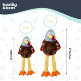 Huxley & Kent Lankies Feathertail Turkey Dog Toy - Small