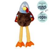 Huxley & Kent Lankies Feathertail Turkey Dog Toy - Large