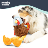 Huxley & Kent Lankies Feathertail Turkey Dog Toy - Large