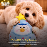 Huxley & Kent Pudgies Chilly Penguin Tree Dog Toy
