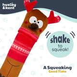 Huxley & Kent Fetchies Ricky Reindeer Dog Toy - Small