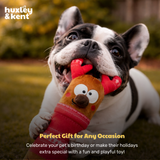 Huxley & Kent Fetchies Ricky Reindeer Dog Toy - Small