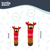 Huxley & Kent Fetchies Ricky Reindeer Dog Toy - Large