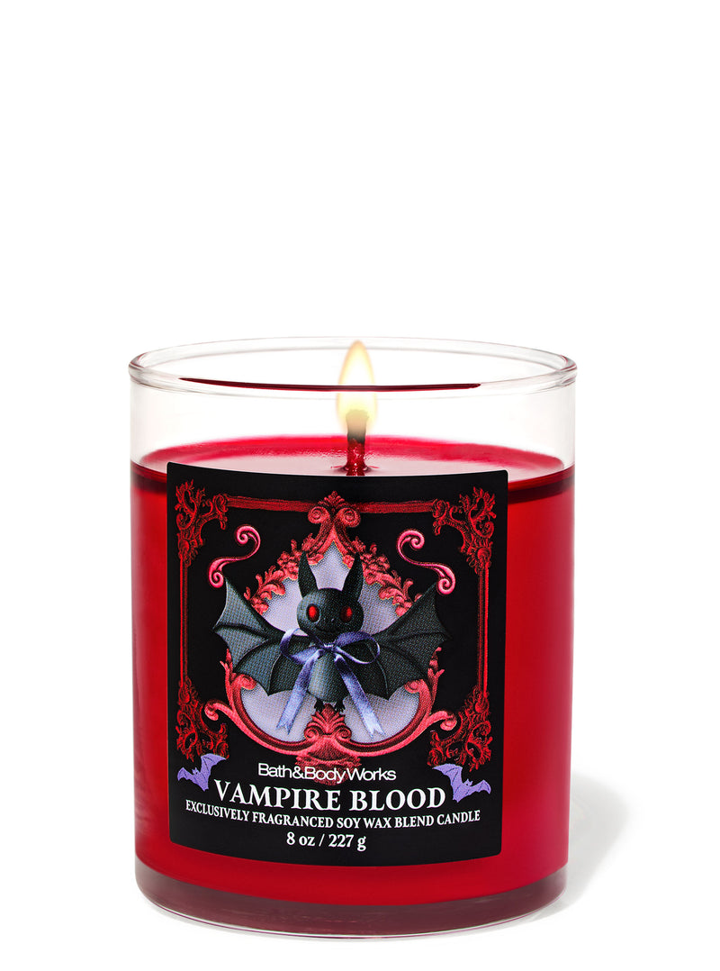 Bath & Body Works Single Wick Candle - Vampire Blood