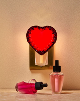 Bath & Body Works Ruffle Heart Scent Control Nightlight Wallflowers Fragrance Plug