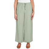 Ruby Rd. Womens Pull On Wide Leg Pants