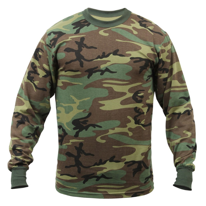 Rothco Camo Long Sleeve T-Shirt - 2XL