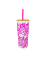 Lilly Pulitzer Tumbler With Straw
