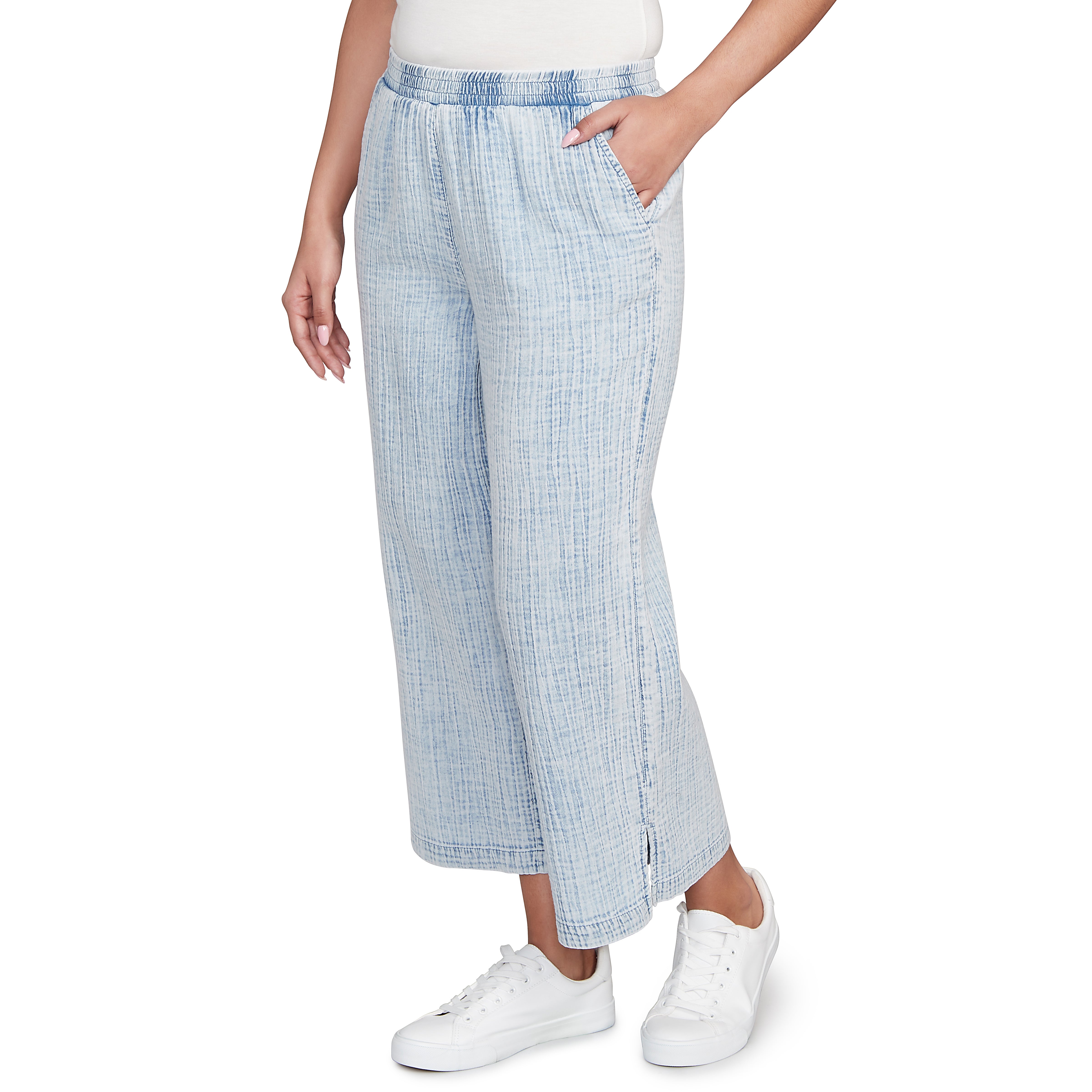 Ruby Rd. Womens Pull On Boho Chic Pants