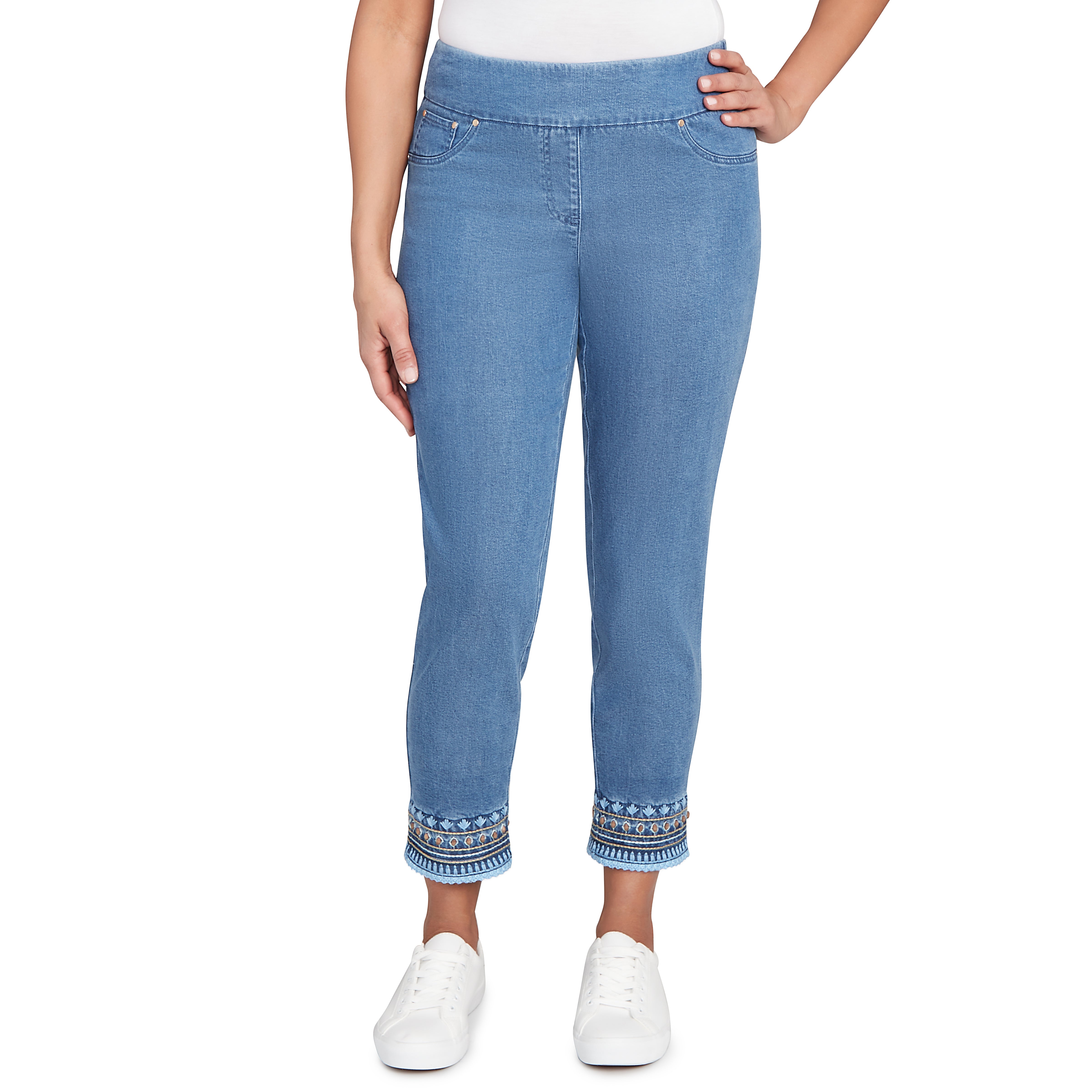 Ruby Rd. Womens Pull On Tencel Pants