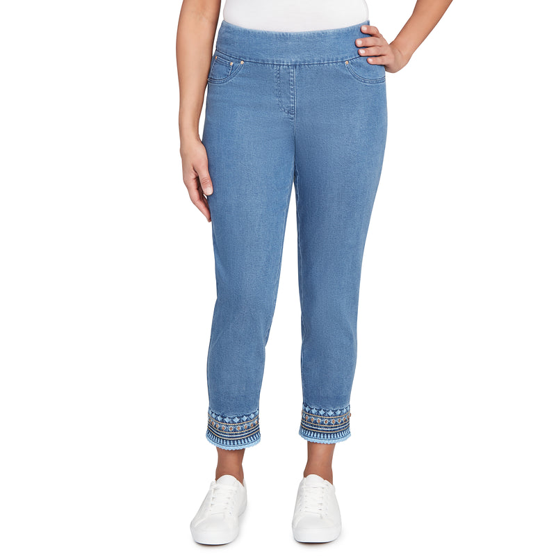 Ruby Rd. Womens Pull On Tencel Pants