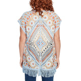 Ruby Rd. Womens Crochet Cardigan