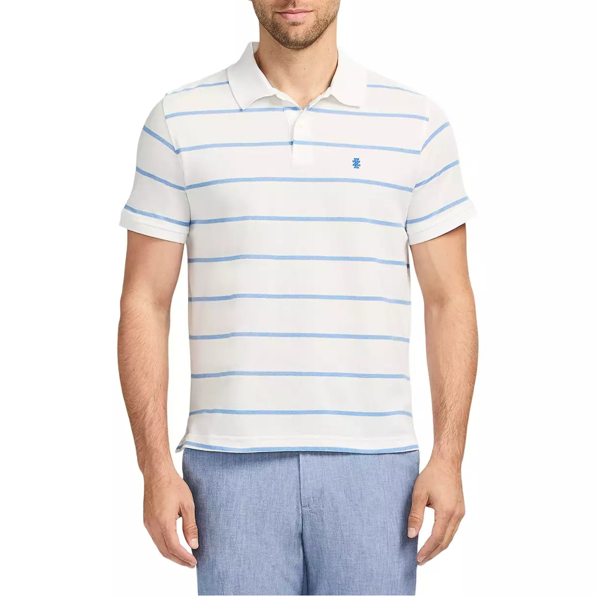 IZOD Mens Advantage Performance Short Sleeve Polo Shirt