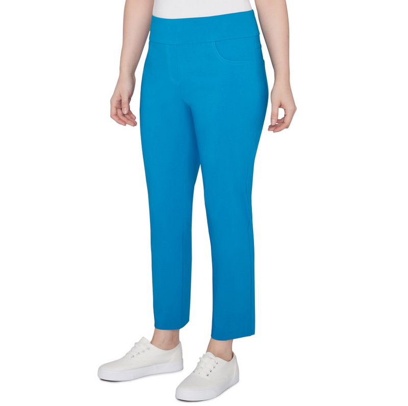 Ruby Rd. Womens Millennium Pull-On Ankle Pants