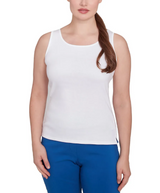 Ruby Rd. Womens Cotton Rib Knit Tank Top