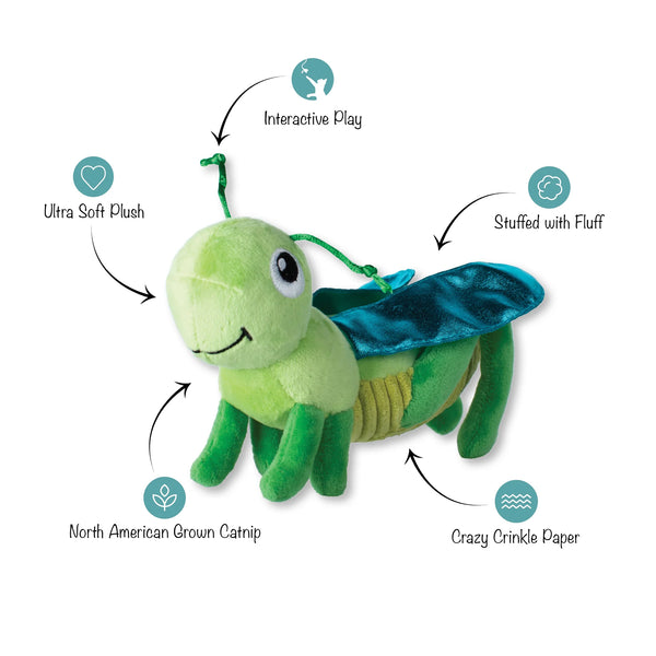 Petshop Hop on By Plush Cat Toy