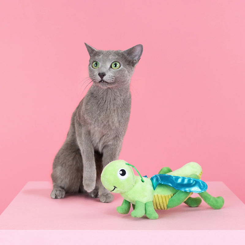Petshop Hop on By Plush Cat Toy
