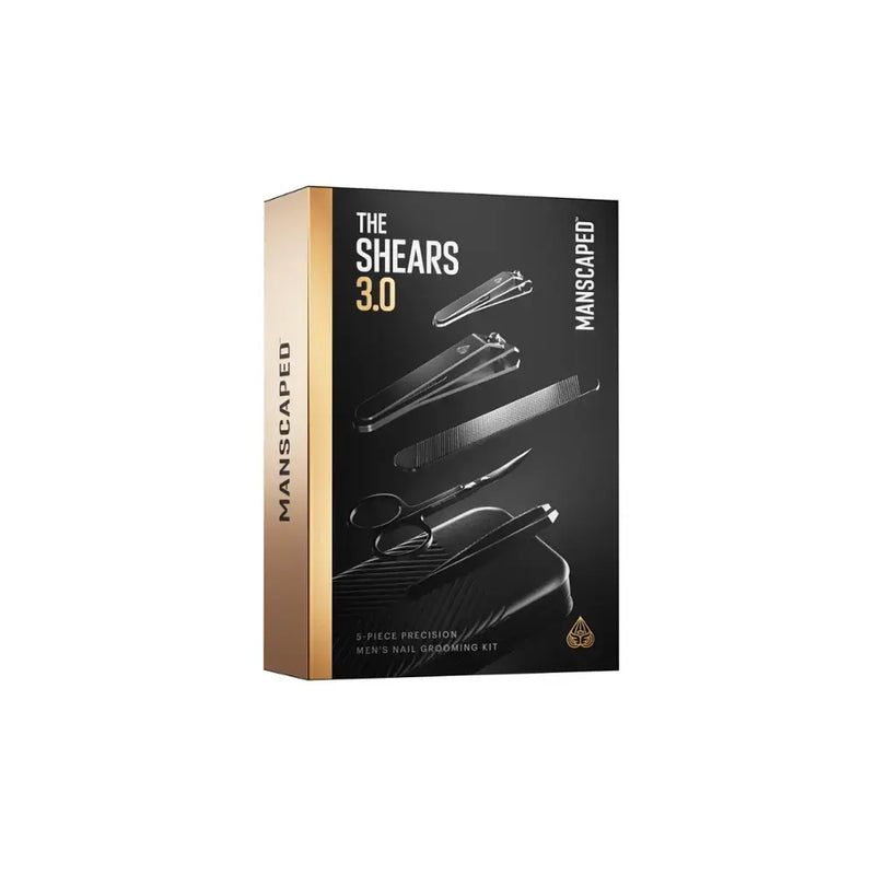 Manscaped The Shears 3.0 5-Piece Precision Nail Grooming Travel Kit