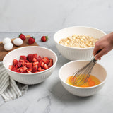 Nordic Ware 3-Piece Prep & Serve Mixing Bowl Set