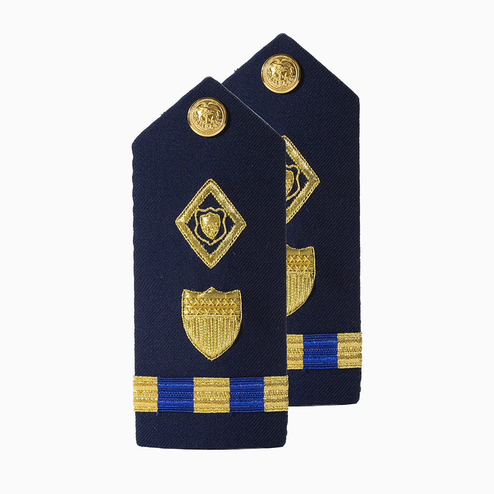 Vanguard CG Hard Shoulder Board Male Warrant Officer 3 Maritime Law Enforcement