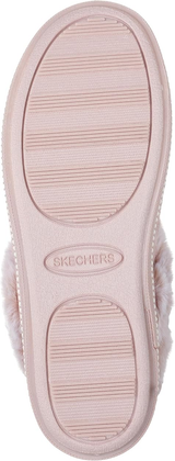SKECHERS Womens Cozy Campfire Fur Button Slipper Shoes