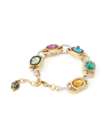 Kurt Geiger Two-Tone Gemstone Chain Bracelet